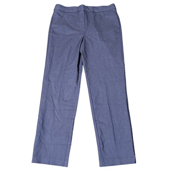 Alfred Dunner Pull-On Navy Pants, Size 8 - Picture 1 of 4